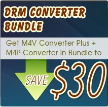 iTunes drm m4v video converter and m4p audio converter bundle for Mac