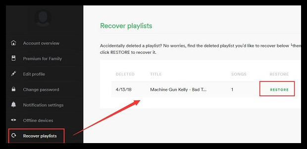 Revover Spotify playlist