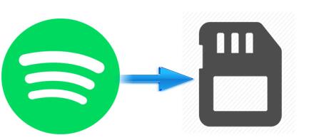 save Spotify to SD card