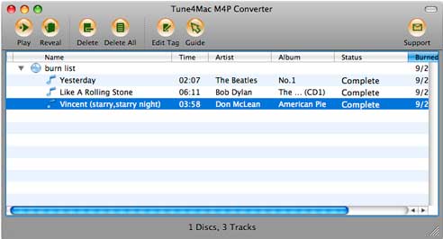 burning cd with mac m4p converter