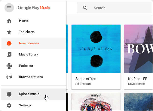 Upload Apple Music with Google Chrome