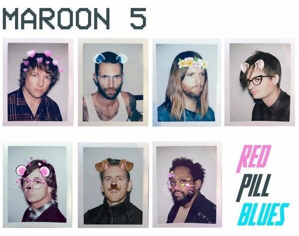 Maroon 5 'Red Pill Blues' Album cover