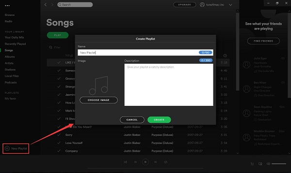 How to Create, Share and Download Spotify Playlist | Tune4Mac