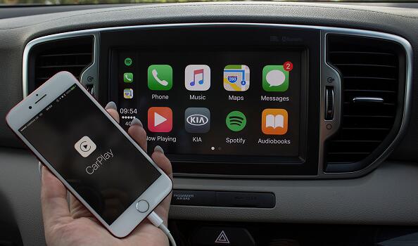 Connect app with your car via Android Auto and Apple Carplay